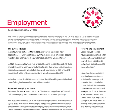 Employment and Covid-19 briefing